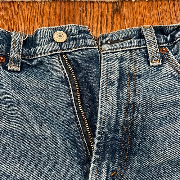 Abercrombie Annie High Rise Jean Shorts - Picture 6 of 6